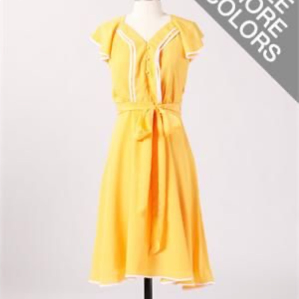 DownEast yellow dress